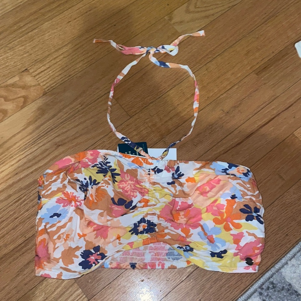 NWT Roxy Island Hops Halter Tube Top